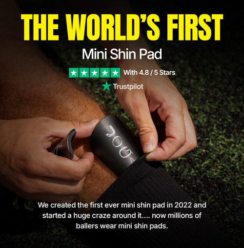 Mini Shin Pads - White